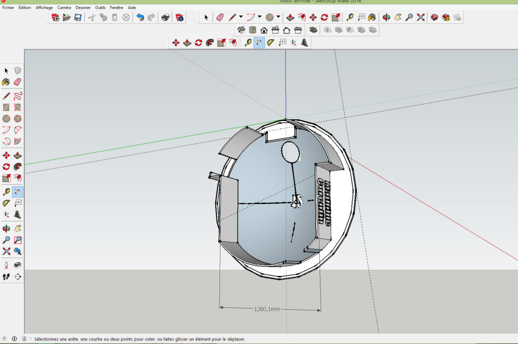 fabrication coques robot 3D