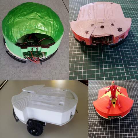 fabrication coques robot 3D